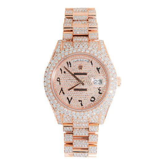 Rolex Day-Date Fully Iced Out